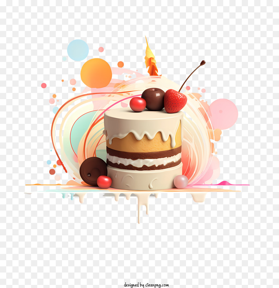 Gâteau Danniversaire Dessert Les Sucreries PNG Gâteau Danniversaire