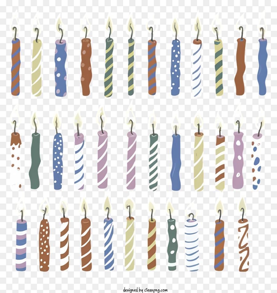 Bougies Color Es Les Bougies Allum Es Fum E Sortant Des Bougies Png