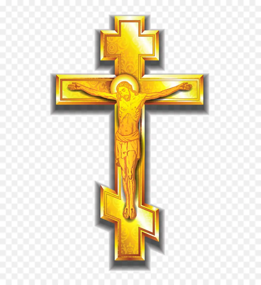 Croix D'or，Jésus PNG