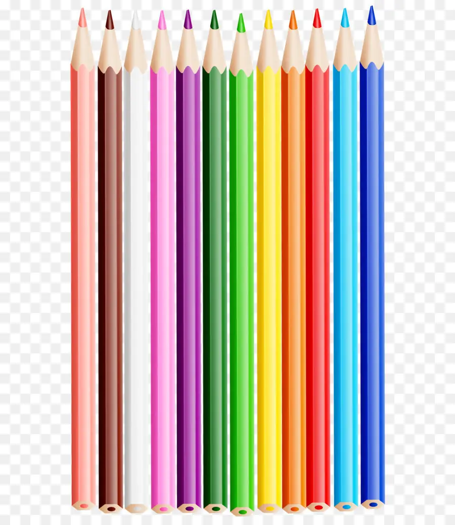 Crayons De Couleur，Dessin PNG