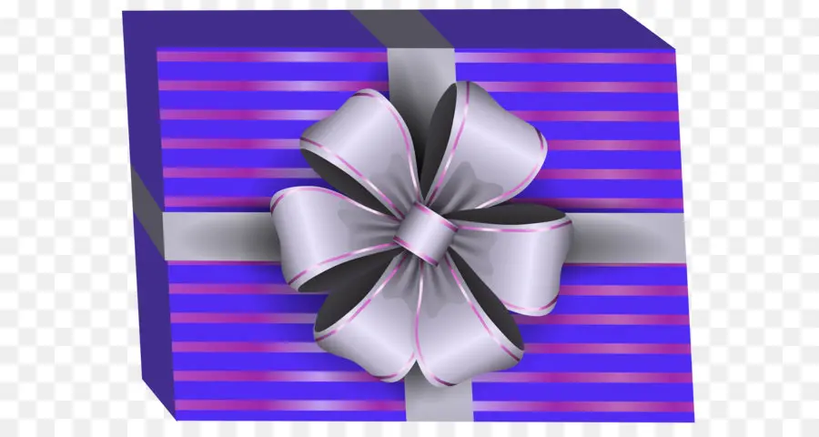 Coffret Cadeau Violet，Arc PNG