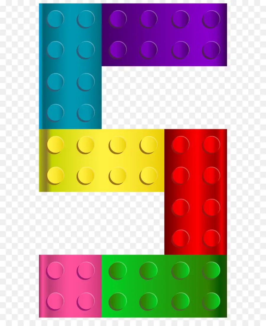 Blocs De Construction，Coloré PNG