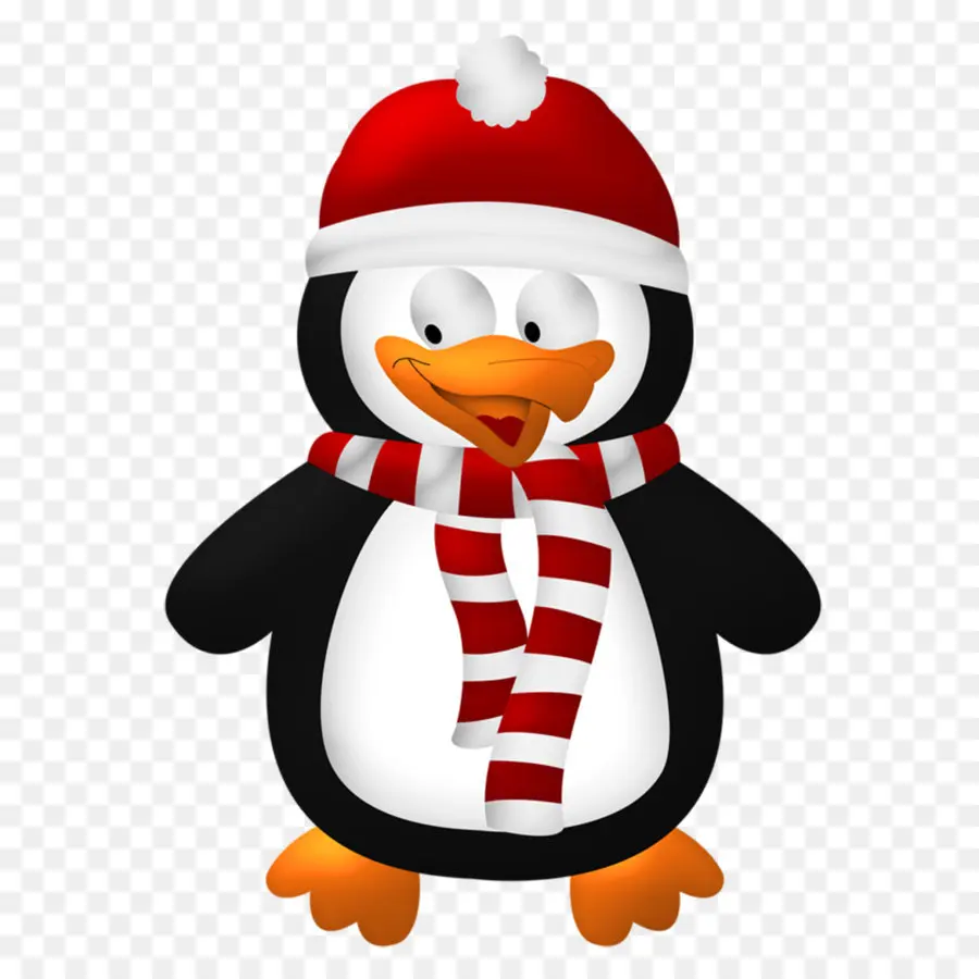 Pingouin，Le Père Noël PNG