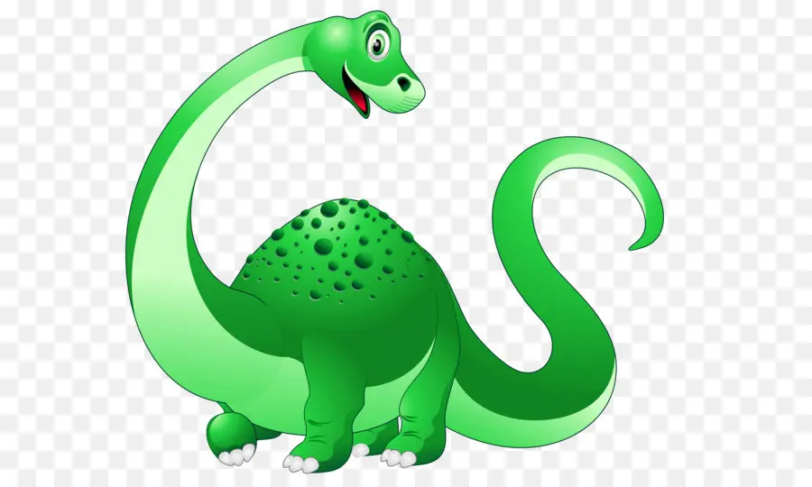 Dinosaure Vert，Dessin Animé PNG