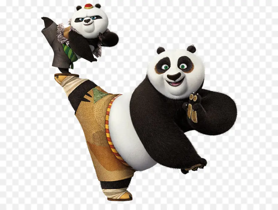 Po，Kung Fu Panda 3 PNG