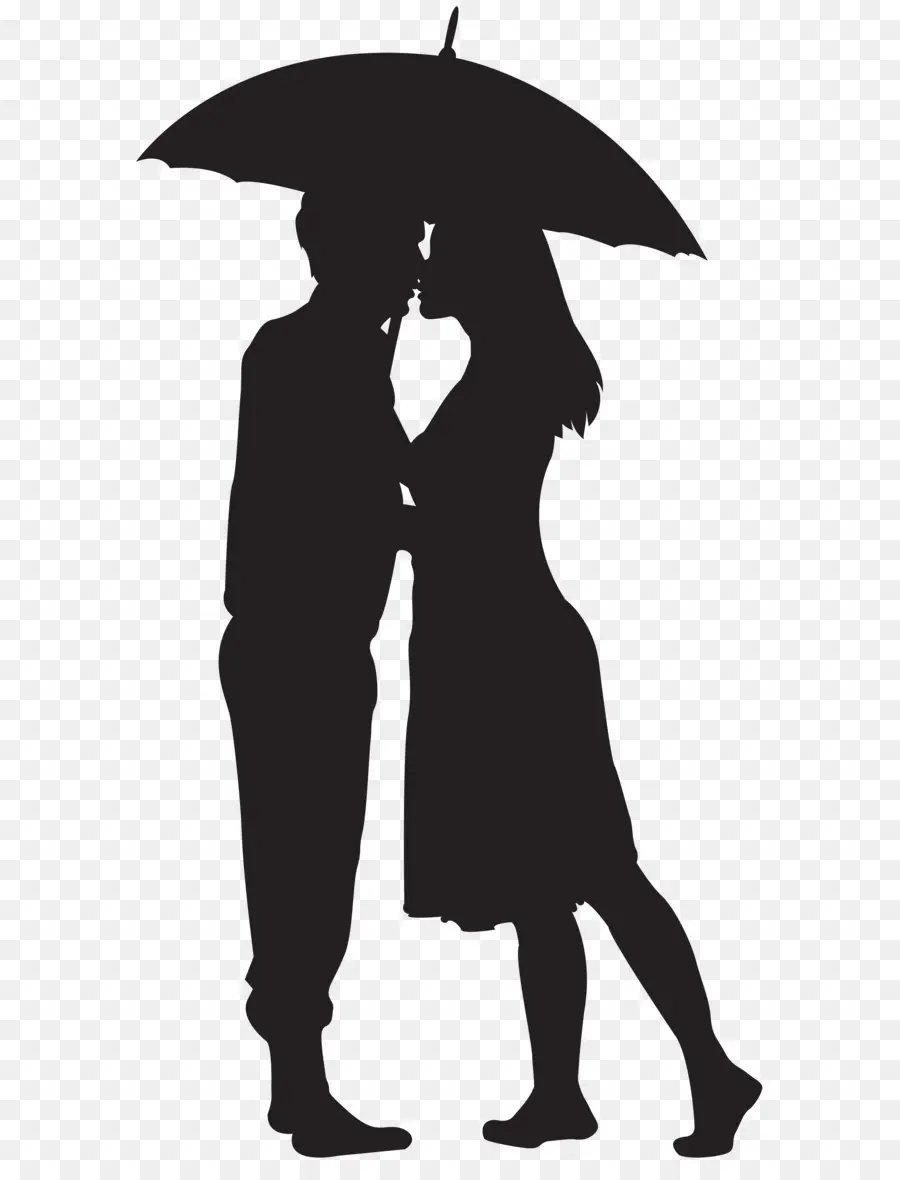 Silhouette，Couple PNG