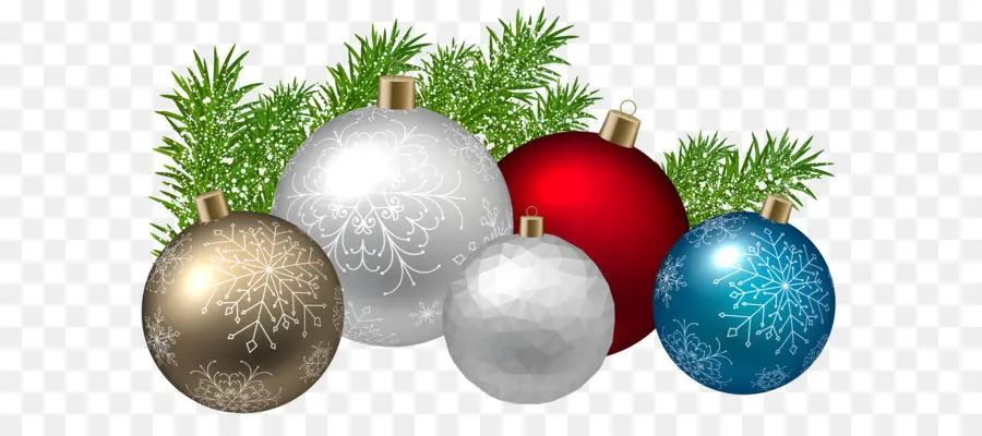 Décorations De Noël，Babioles PNG