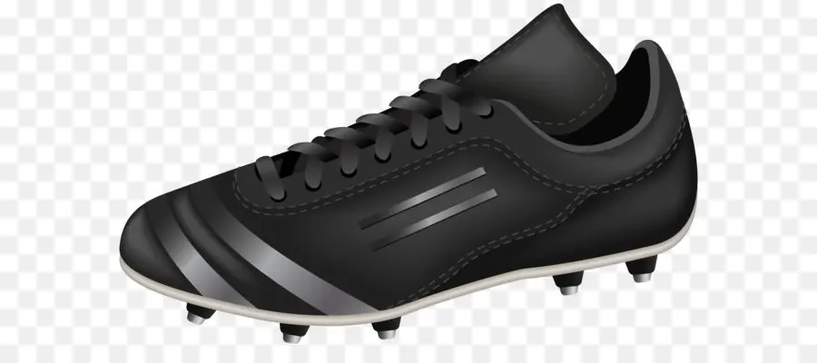 Chaussure De Football，Noir PNG