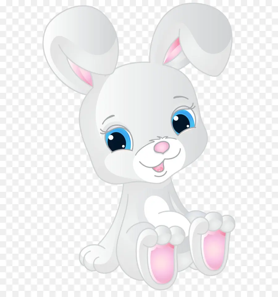 Pâques Lapin De，Ange Lapin PNG