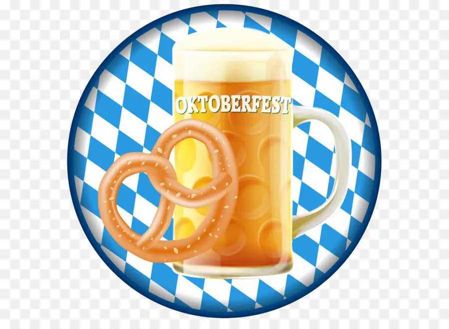 Bière Oktoberfest，Bretzel PNG