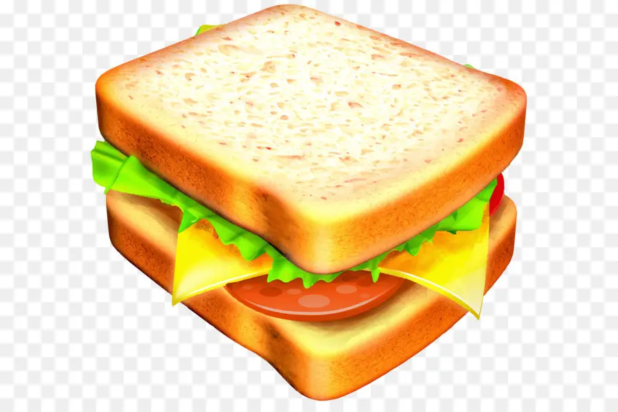 Fromage Sandwich，Envelopper PNG