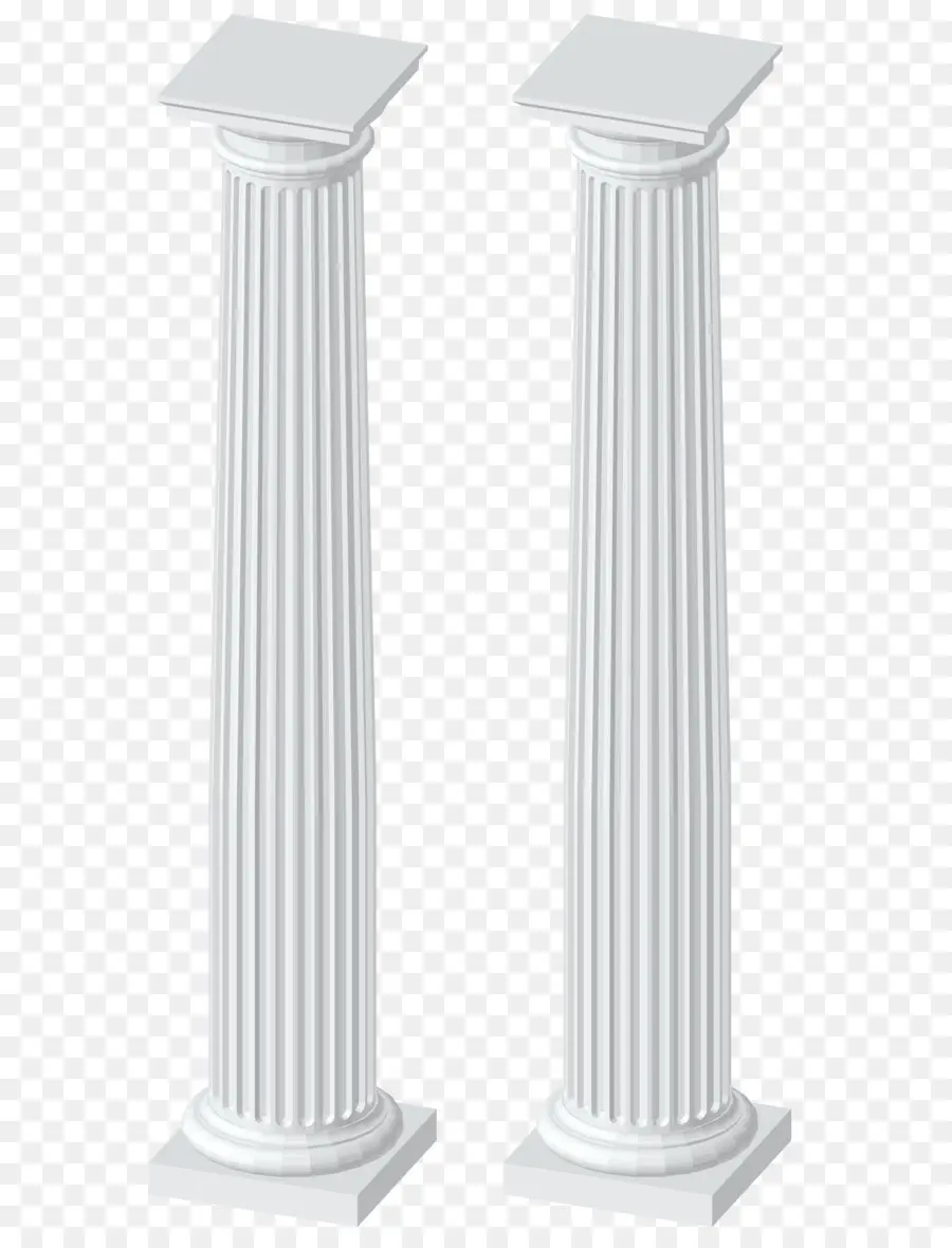 Colonnes Blanches，Architecture PNG