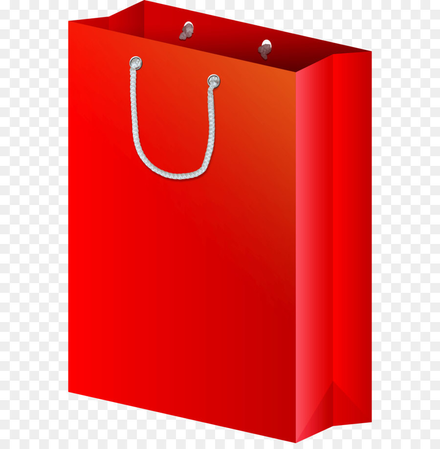 Sac à Provisions Rouge，Sac PNG