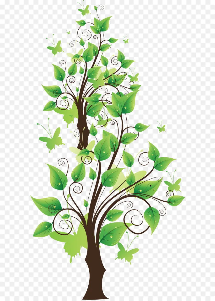 Arbre Vert，Feuilles PNG