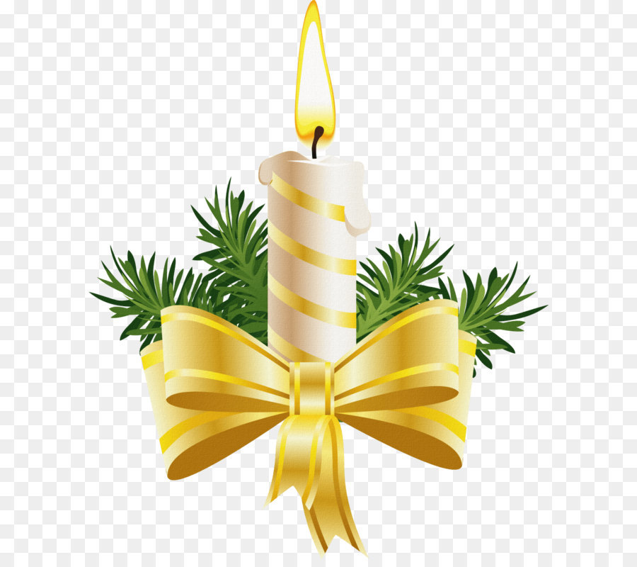 Bougie De Noël，Bougie PNG