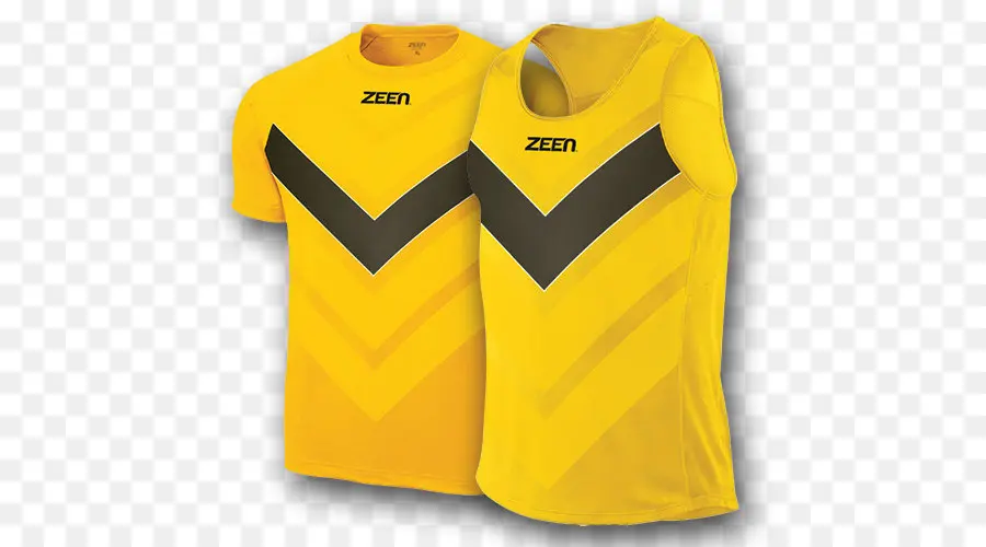 Vêtements De Sport Jaunes，T Shirt PNG