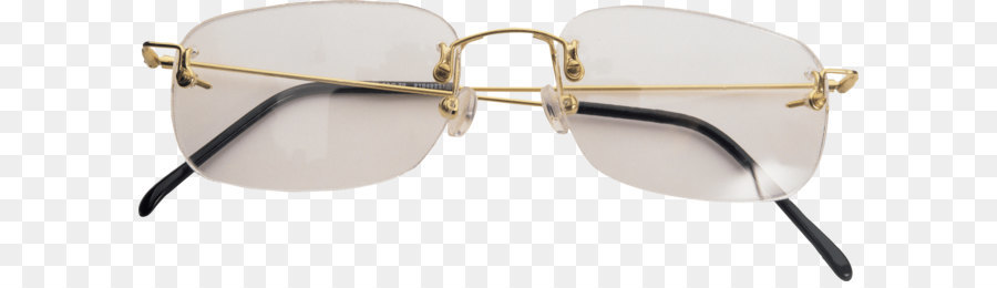 Lunettes，Cadre Doré PNG