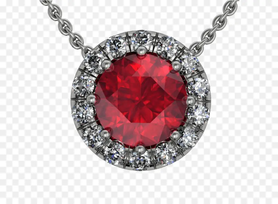 Collier Rubis，Rouge PNG