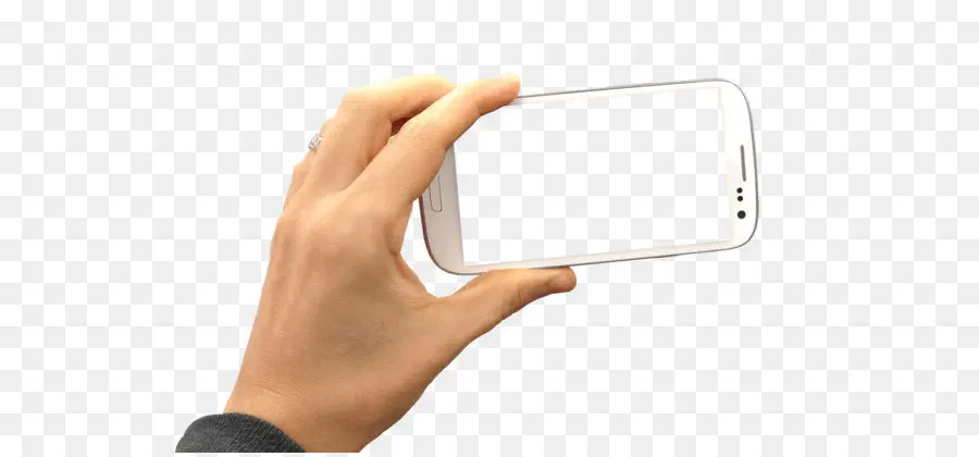 Smartphone，Mains PNG