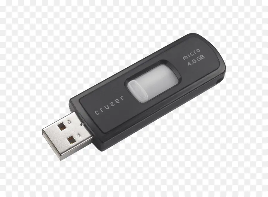 Clé Usb Noire，Stockage PNG