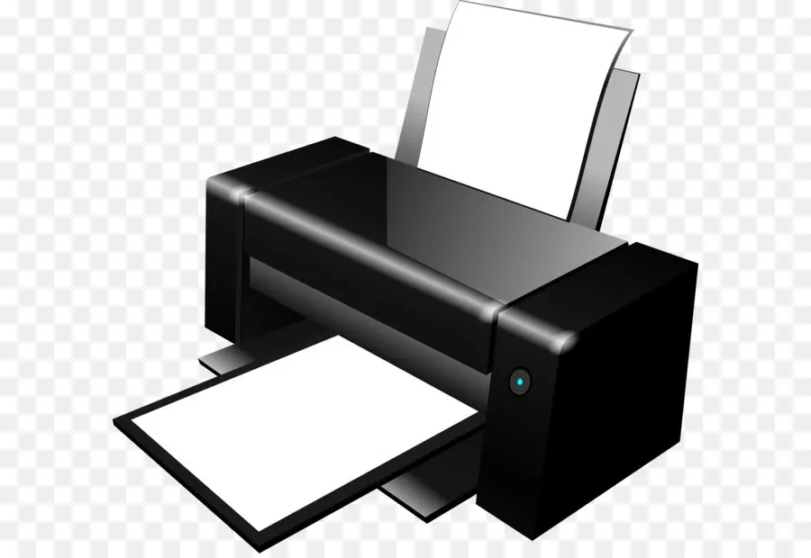 Imprimante Noire，Bureau PNG