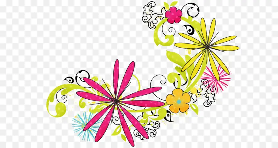 Conception Florale，Fleurs PNG