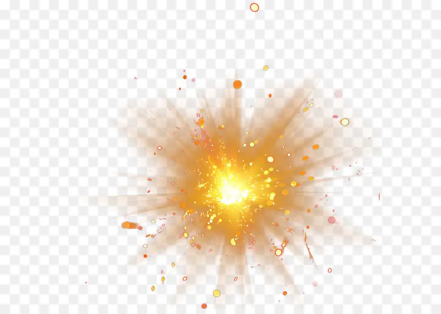 Explosion，Jaune PNG