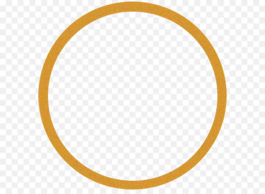 Cercle Orange，Rond PNG