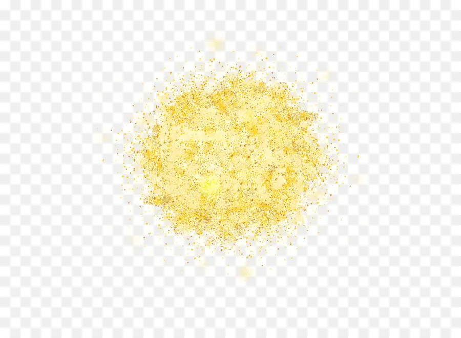 Paillettes Jaunes，Miroiter PNG