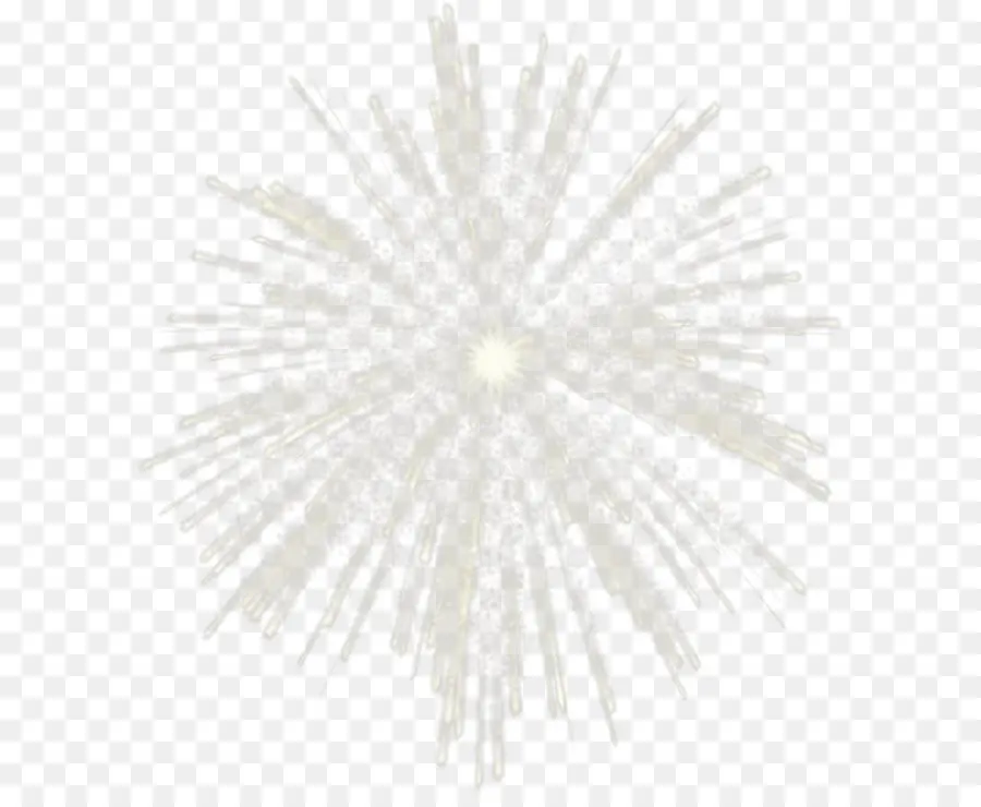 Feu D'artifice Blanc，Éclat PNG