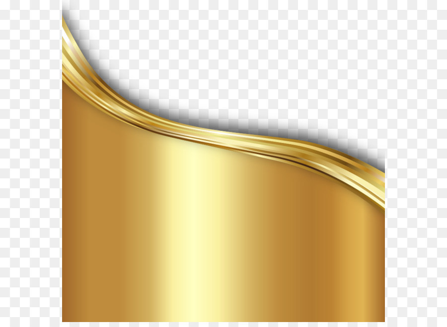 Vague D'or，Or PNG