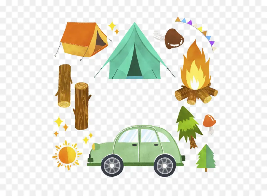 Articles De Camping，Tentes PNG