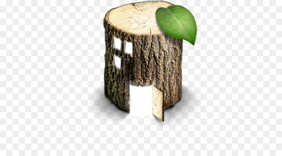 Souche D'arbre，Feuille PNG