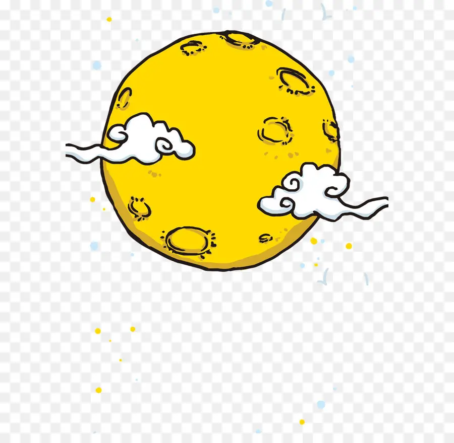 Lune Jaune，Nuages PNG