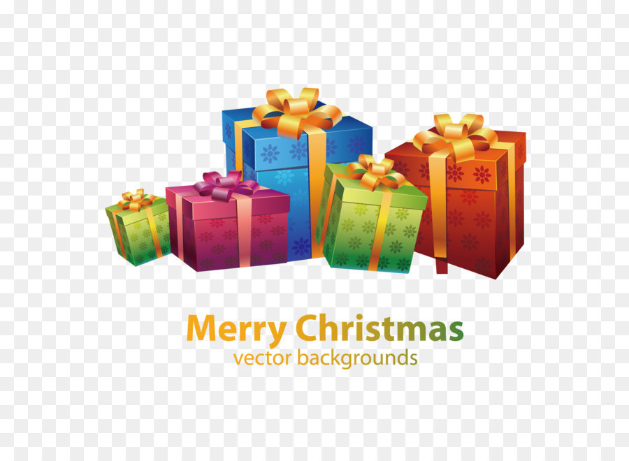 Cadeaux De Noël，Coloré PNG