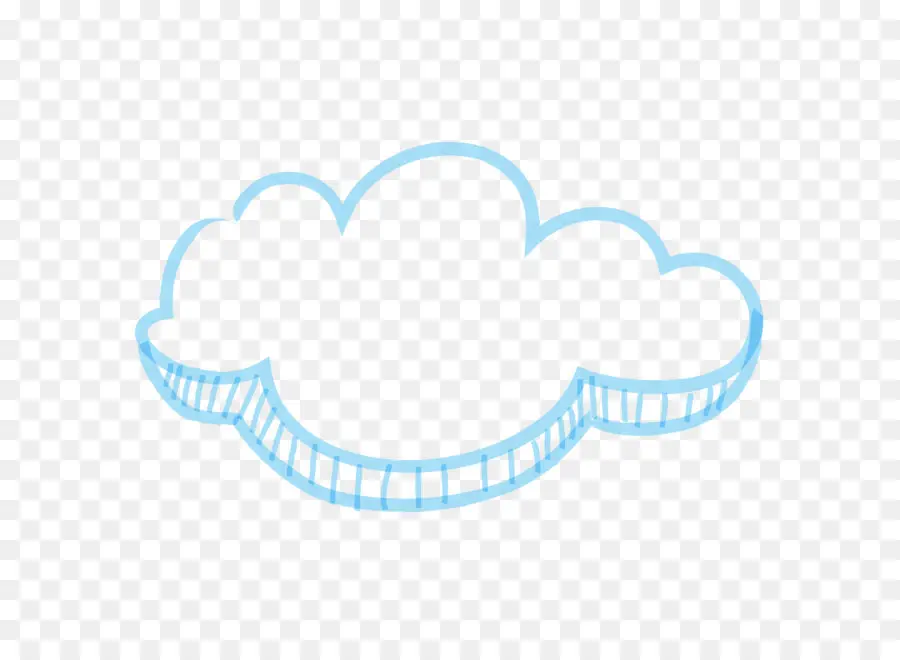 Nuage，Bleu PNG