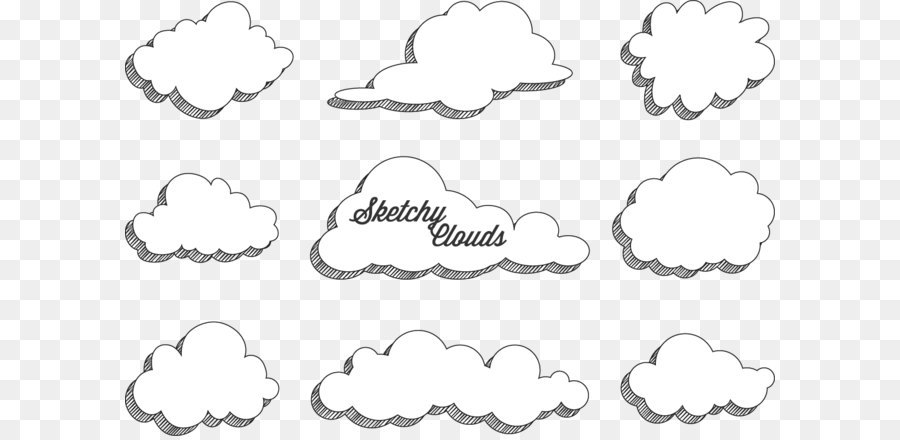 Nuages，Blanc PNG