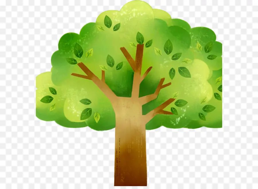 Arbre De Dessin Animé，Nature PNG