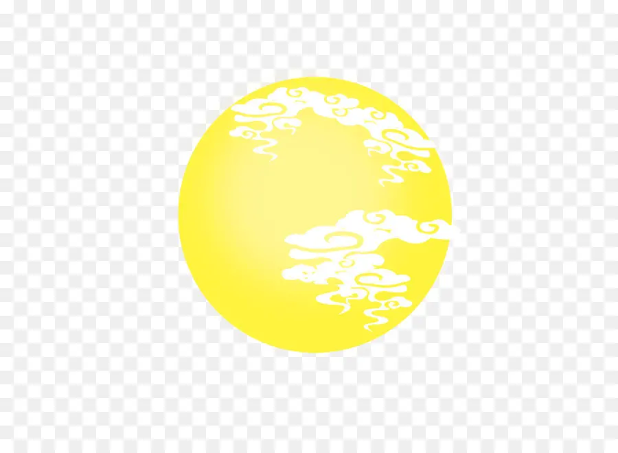 Lune Jaune，Lune PNG