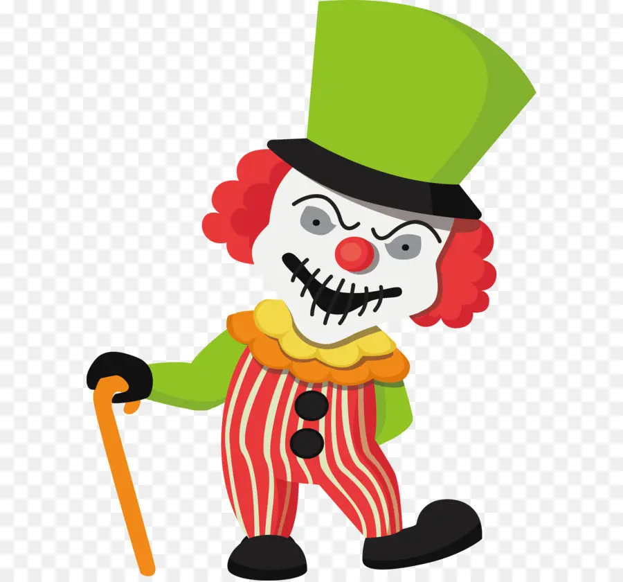 Clown Effrayant，Chapeau PNG