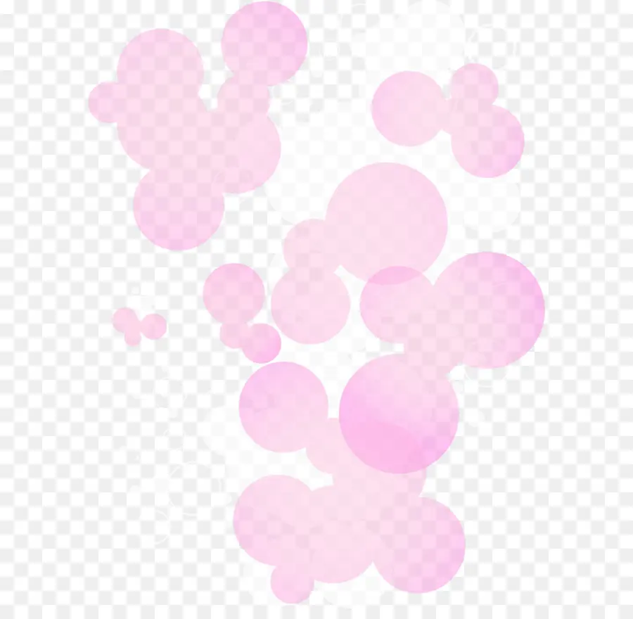 Bulles Roses，Transparent PNG