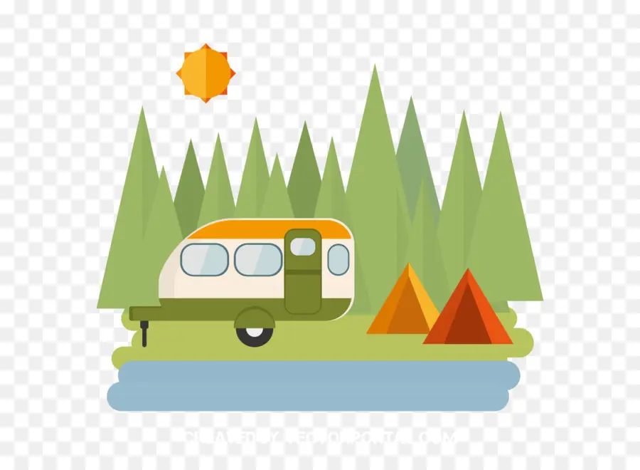 Camping，Tente PNG