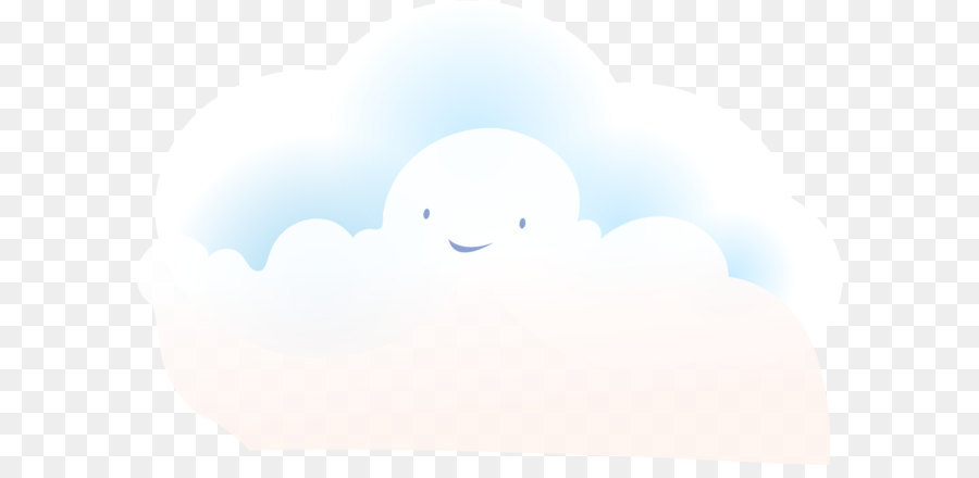 Nuage Souriant，Ciel PNG