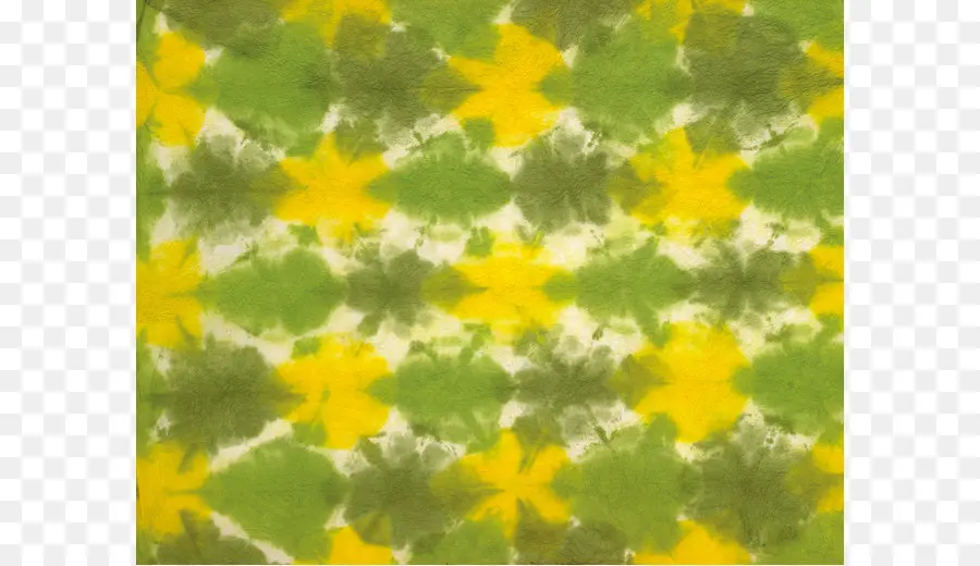 Motif Tie Dye，Vert PNG