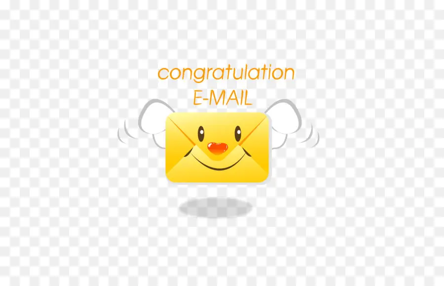 E Mail De Félicitations，Enveloppe PNG