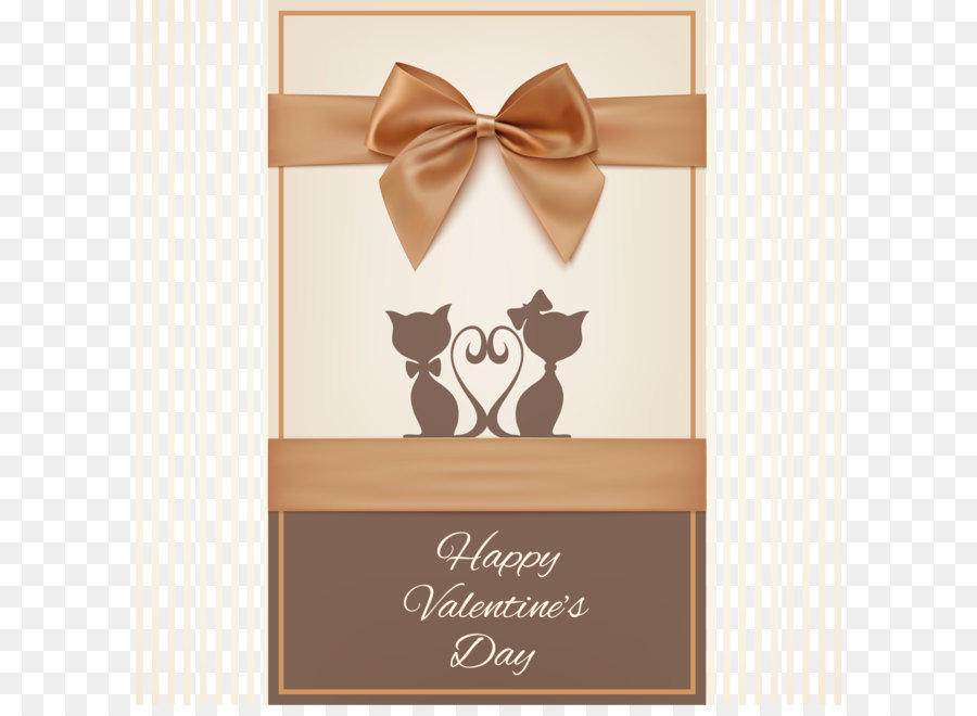 Carte De Saint Valentin，Chats PNG