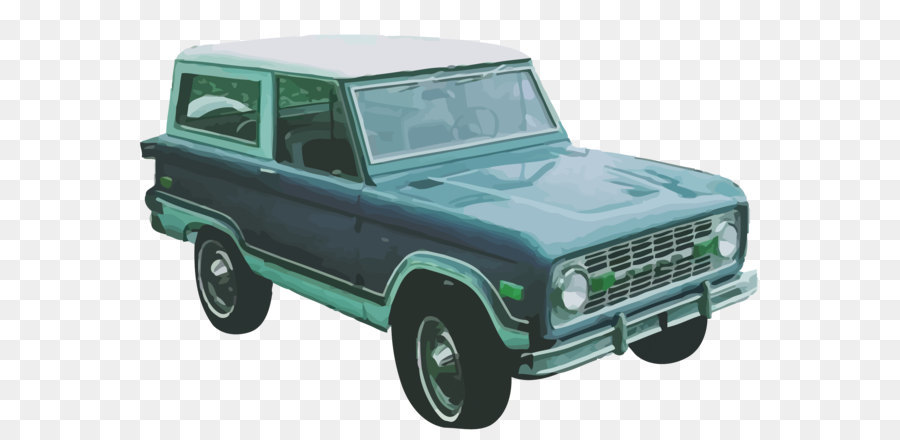 Voiture Ancienne Bleue，Classique PNG