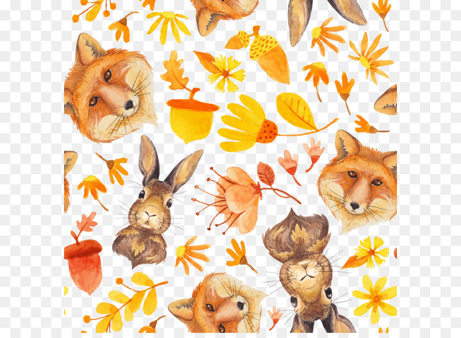 Modèle D'animaux D'automne，Animaux PNG