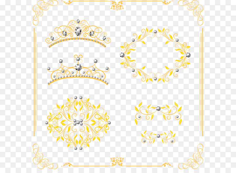 Couronne D'or，Bijoux PNG