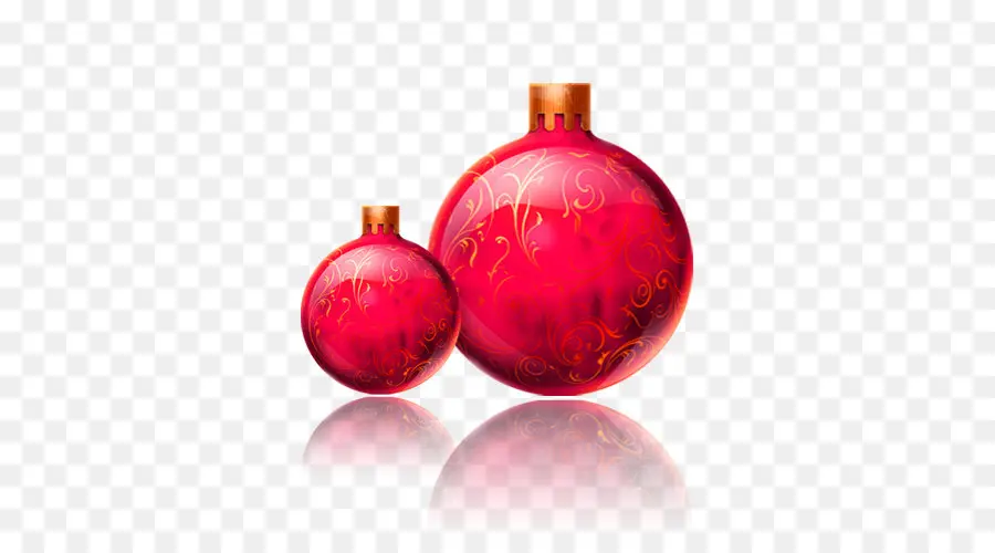 Ornements De Noël，Boules PNG